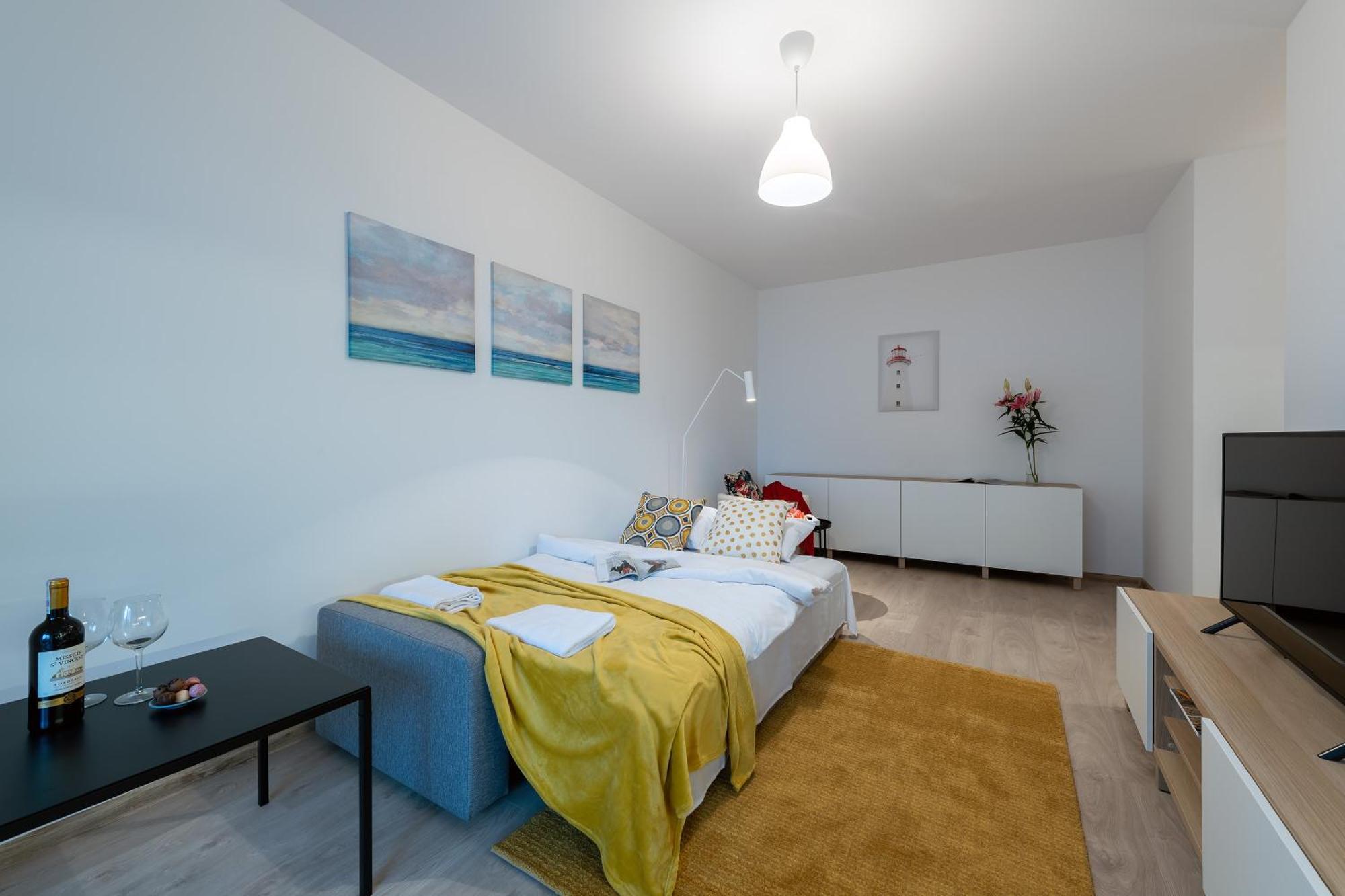 P&O Corporate Serviced Apartments Cybernetyki Варшава Стая снимка
